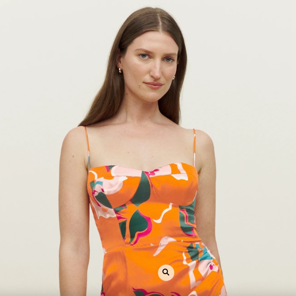 REFORMATION - Marguerite Silk Dress